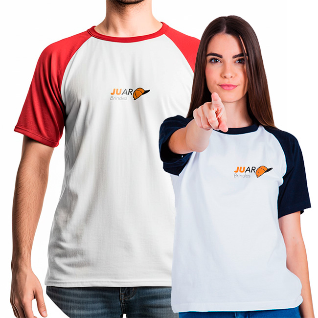 Camiseta Manga Raglan